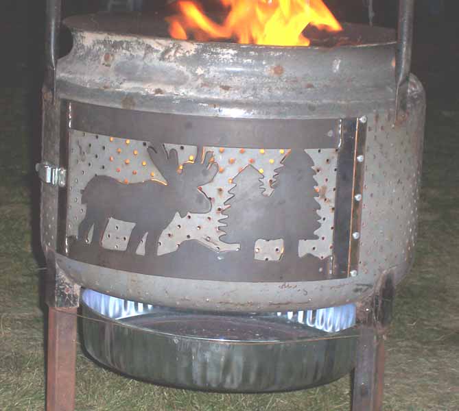 Cookerwars Com, Washer Tub Fire Pit
